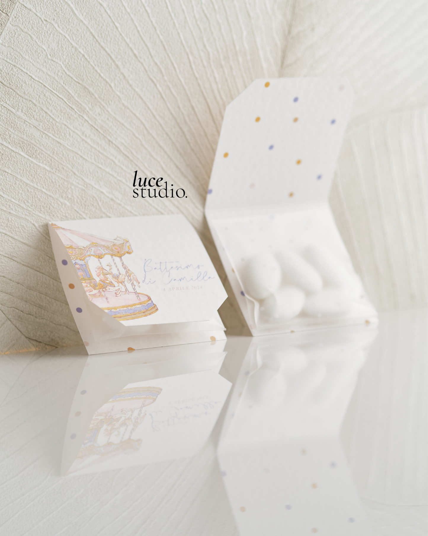 BUSTINA CONFETTI PERSONALIZZATA
