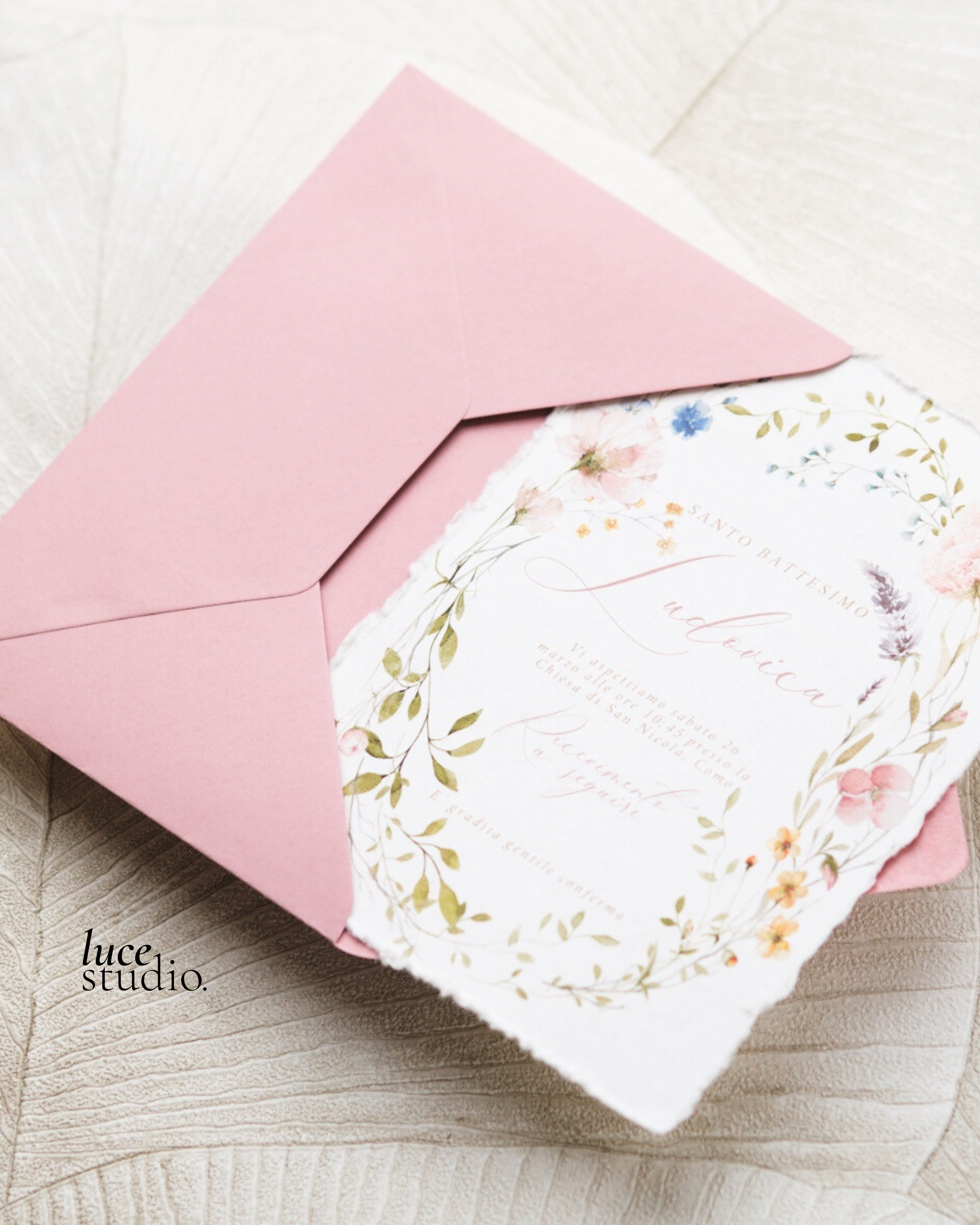 INVITO EVENTO BIMBA | MODELLO FLORA