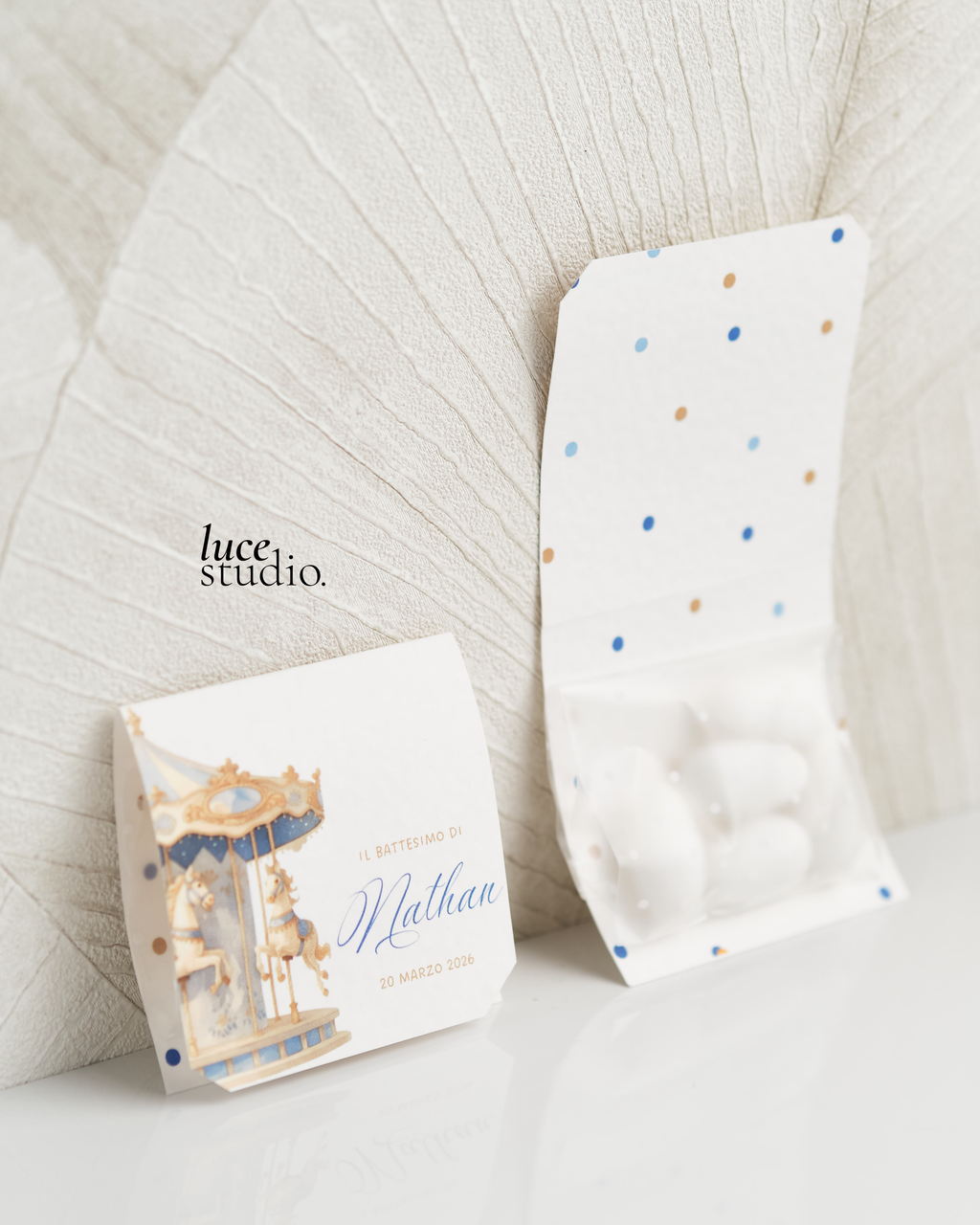 BUSTINA CONFETTI PERSONALIZZATA
