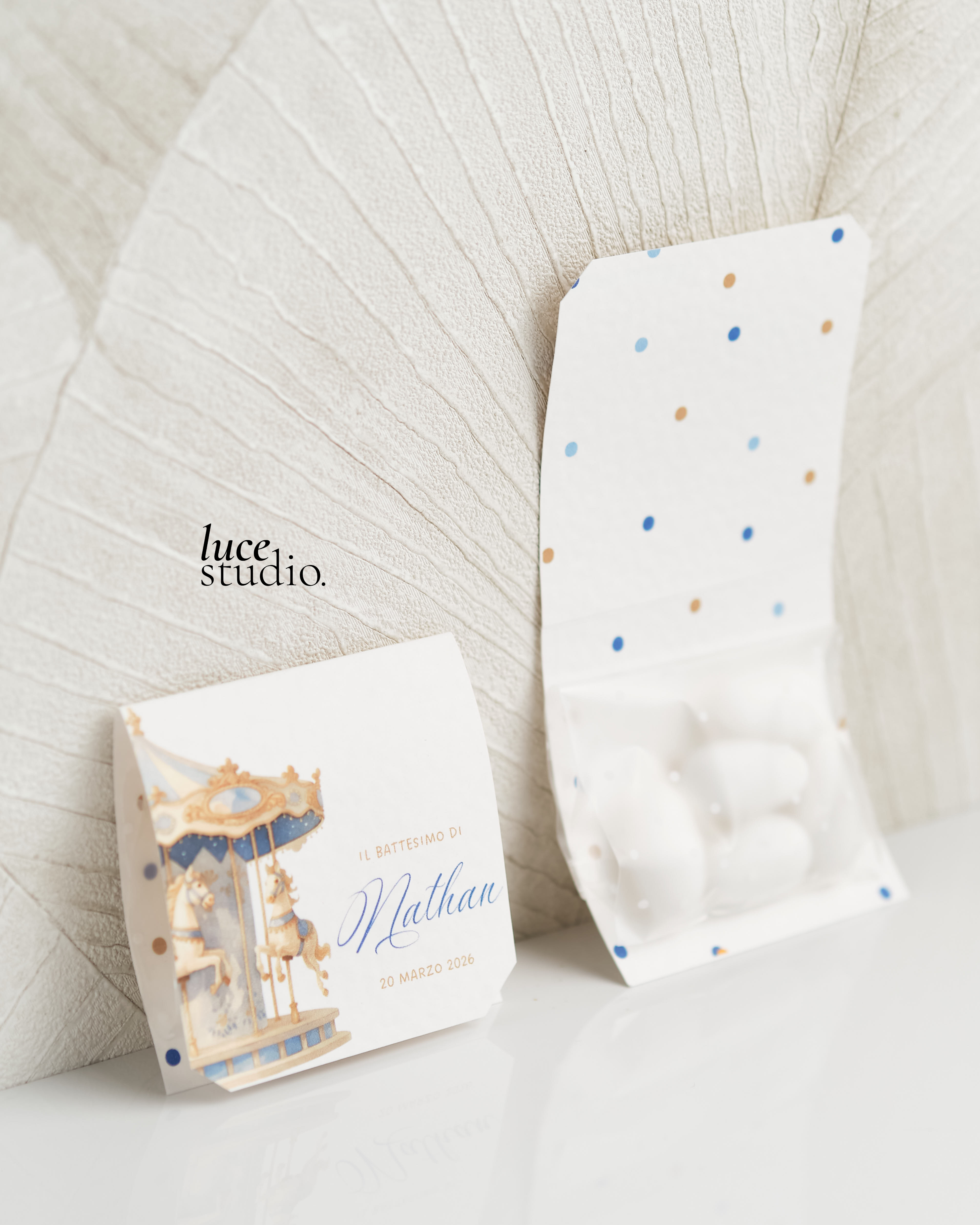 BUSTINA CONFETTI PERSONALIZZATA
